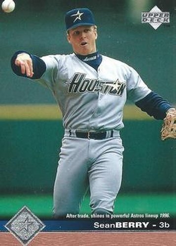 #366 Sean Berry - Houston Astros - 1997 Upper Deck Baseball