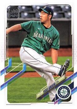 #366 Yusei Kikuchi - Seattle Mariners - 2021 Topps Baseball