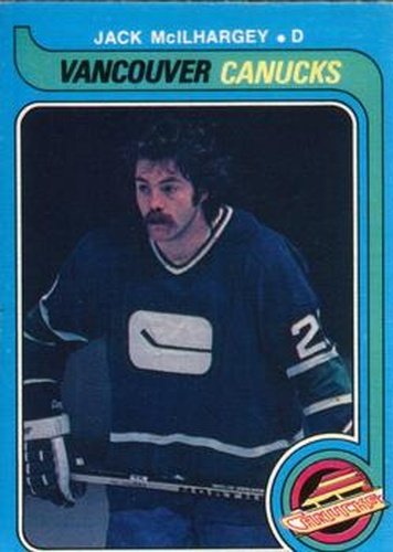 #367 Jack McIlhargey - Vancouver Canucks - 1979-80 O-Pee-Chee Hockey