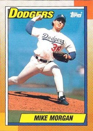 #367 Mike Morgan - Los Angeles Dodgers - 1990 O-Pee-Chee Baseball