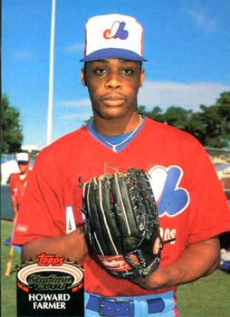 #367 Howard Farmer - Montreal Expos - 1992 Stadium Club Baseball