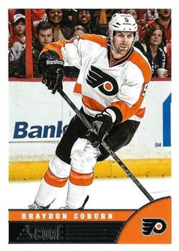 #367 Braydon Coburn - Philadelphia Flyers - 2013-14 Score Hockey