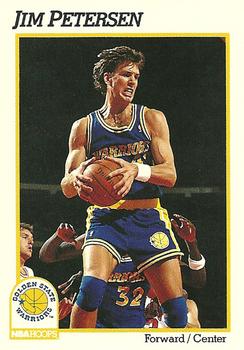 #367 Jim Petersen - Golden State Warriors - 1991-92 Hoops Basketball