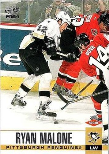 #367 Ryan Malone - Pittsburgh Penguins - 2003-04 Pacific Hockey