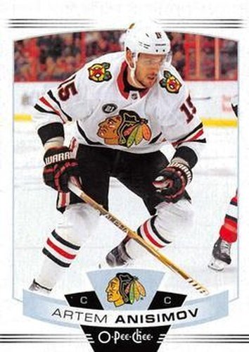 #367 Artem Anisimov - Chicago Blackhawks - 2019-20 O-Pee-Chee Hockey