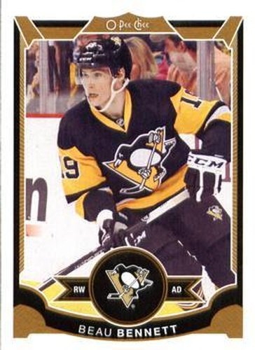 #367 Beau Bennett - Pittsburgh Penguins - 2015-16 O-Pee-Chee Hockey
