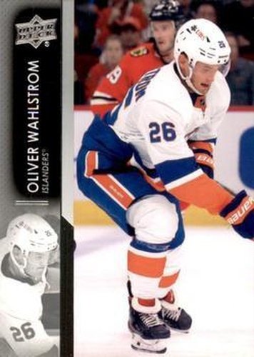 #367 Oliver Wahlstrom - New York Islanders - 2021-22 Upper Deck Hockey