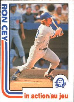 #367 Ron Cey - Los Angeles Dodgers - 1982 O-Pee-Chee Baseball