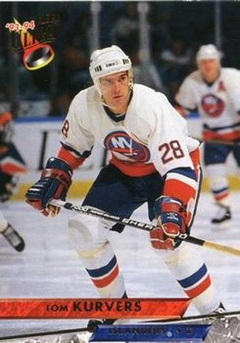 #368 Tom Kurvers - New York Islanders - 1993-94 Ultra Hockey