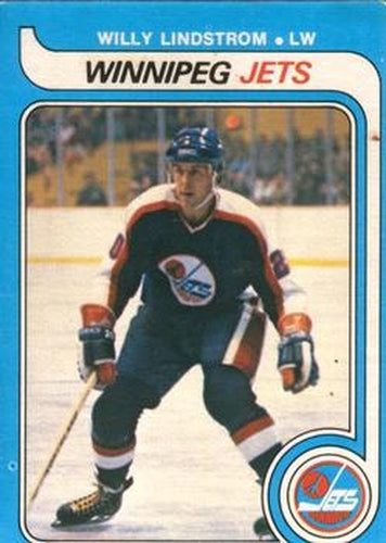 #368 Willy Lindstrom - Winnipeg Jets - 1979-80 O-Pee-Chee Hockey
