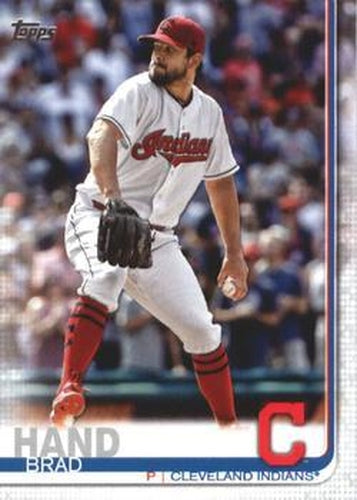 #368 Brad Hand - Cleveland Indians - 2019 Topps Baseball