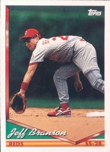 #368 Jeff Branson - Cincinnati Reds - 1994 Topps Baseball