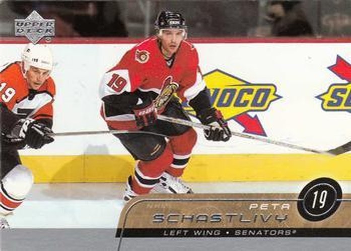 #368 Petr Schastlivy - Ottawa Senators - 2002-03 Upper Deck Hockey