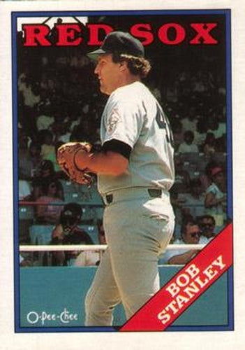 #369 Bob Stanley - Boston Red Sox - 1988 O-Pee-Chee Baseball