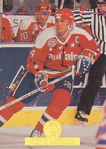 #369 Kevin Hatcher - Washington Capitals - 1994-95 Leaf Hockey
