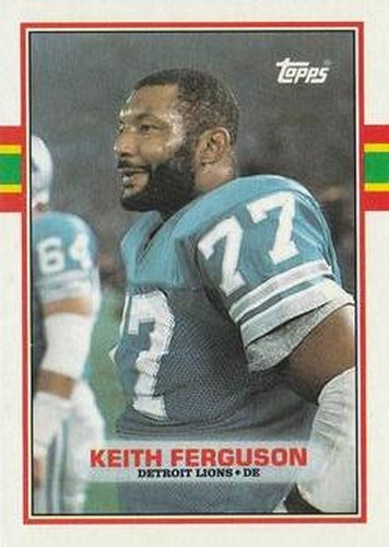 #369 Keith Ferguson - Detroit Lions - 1989 Topps Football