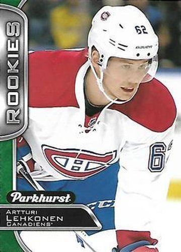 #369 Artturi Lehkonen - Montreal Canadiens - 2016-17 Parkhurst Hockey