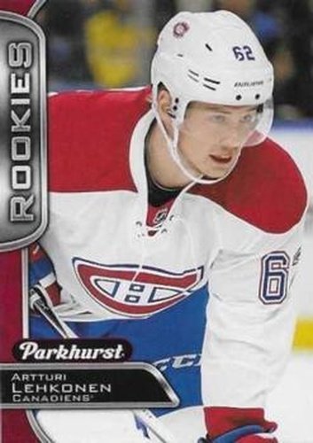 #369 Artturi Lehkonen - Montreal Canadiens - 2016-17 Parkhurst - Red Hockey