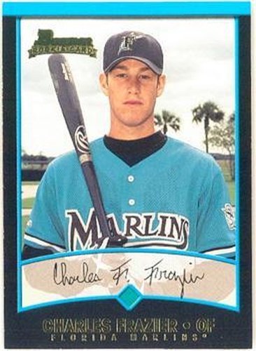 #369 Charles Frazier - Florida Marlins - 2001 Bowman Baseball