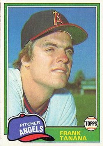 #369 Frank Tanana - California Angels - 1981 Topps Baseball
