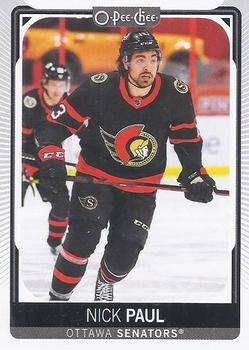 #369 Nick Paul - Ottawa Senators - 2021-22 O-Pee-Chee Hockey
