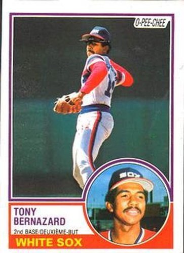 #369 Tony Bernazard - Chicago White Sox - 1983 O-Pee-Chee Baseball