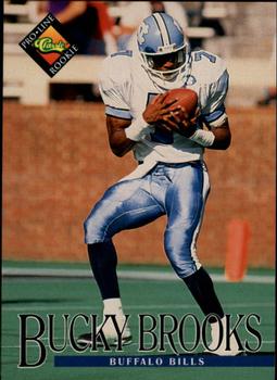 #369 Bucky Brooks - Buffalo Bills - 1994 Pro Line Live Football
