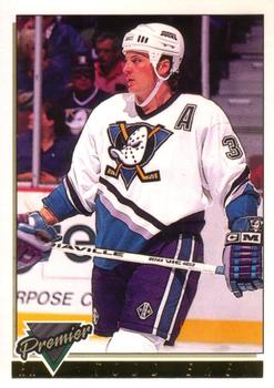 #369 Todd Ewen - Anaheim Mighty Ducks - 1993-94 O-Pee-Chee Premier Hockey - Gold