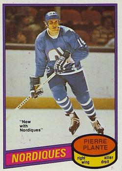#369 Pierre Plante - Quebec Nordiques - 1980-81 O-Pee-Chee Hockey