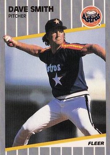 #369 Dave Smith - Houston Astros - 1989 Fleer Baseball