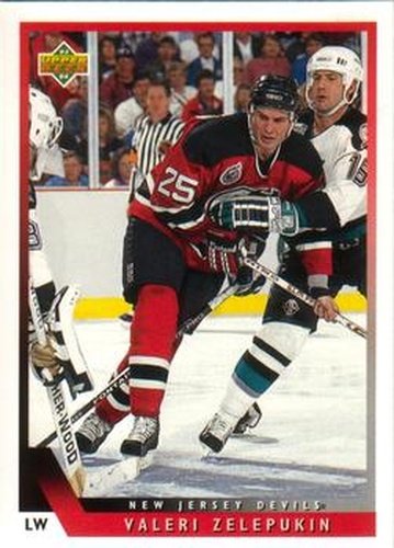 #369 Valeri Zelepukin - New Jersey Devils - 1993-94 Upper Deck Hockey
