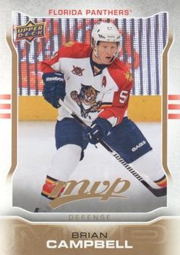 #36 Brian Campbell - Florida Panthers - 2014-15 Upper Deck MVP Hockey