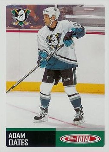 #36 Adam Oates - Anaheim Mighty Ducks - 2002-03 Topps Total Hockey
