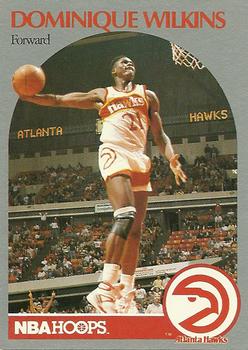 #36 Dominique Wilkins - Atlanta Hawks - 1990-91 Hoops Basketball