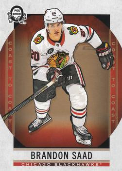 #36 Brandon Saad - Chicago Blackhawks - 2018-19 O-Pee-Chee Coast to Coast Hockey