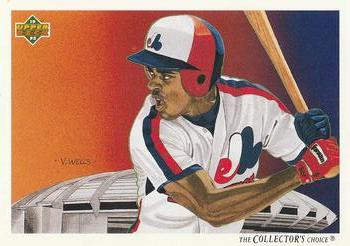 #36 Delino DeShields - Montreal Expos - 1992 Upper Deck Baseball