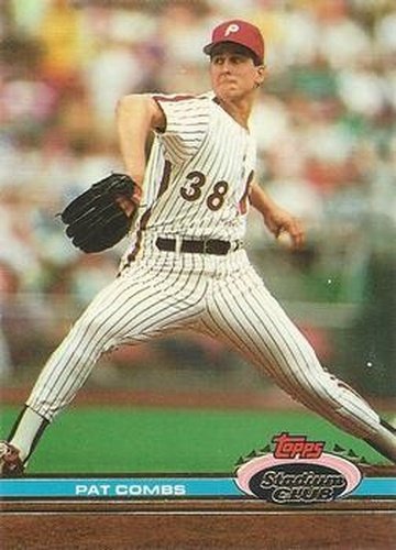 #36 Pat Combs - Philadelphia Phillies - 1991 Stadium Club Baseball