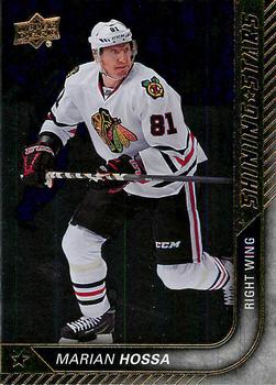 #SS-36 Marian Hossa - Chicago Blackhawks - 2015-16 Upper Deck Hockey - Shining Stars