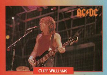#36 Cliff Williams - 1991 Brockum Rock Cards