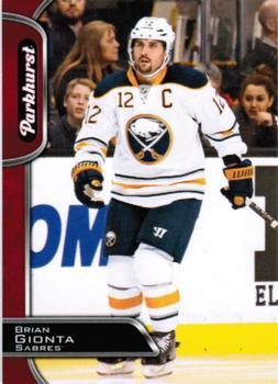 #36 Brian Gionta - Buffalo Sabres - 2016-17 Parkhurst - Red Hockey