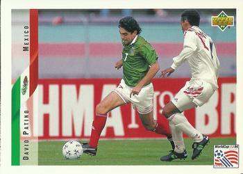 #36 David Patino - Mexico - 1994 Upper Deck World Cup Contenders English/Spanish Soccer