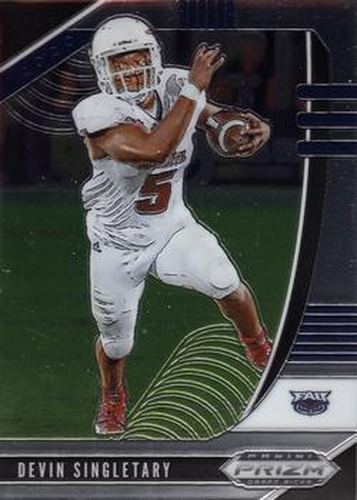 #36 Devin Singletary - Florida Atlantic Owls - 2020 Panini Prizm Draft Picks Football