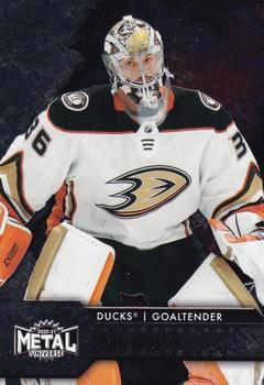 #36 John Gibson - Anaheim Ducks - 2020-21 Skybox Metal Universe Hockey