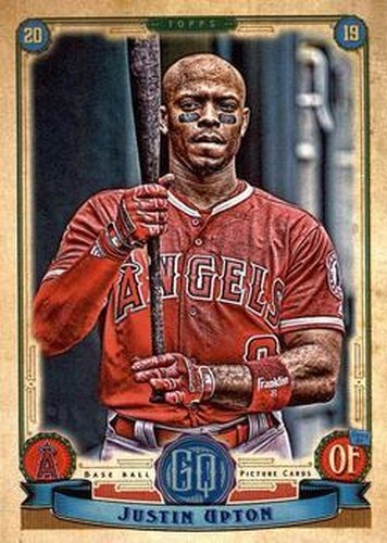 #36 Justin Upton - Los Angeles Angels - 2019 Topps Gypsy Queen Baseball