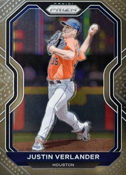 #36 Justin Verlander - Houston Astros - 2021 Panini Prizm Baseball