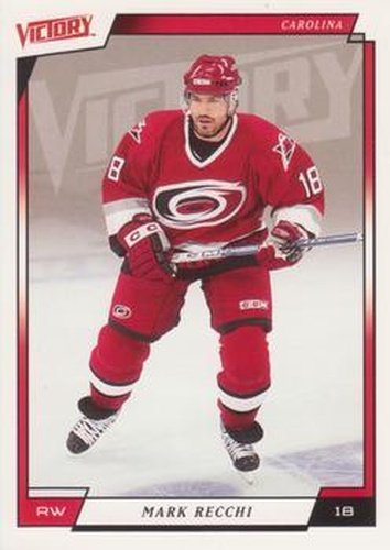 #36 Mark Recchi - Carolina Hurricanes - 2006-07 Upper Deck Victory Hockey