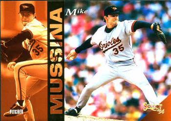 #36 Mike Mussina - Baltimore Orioles - 1994 Select Baseball