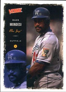 #36 Raul Mondesi - Toronto Blue Jays - 2000 Upper Deck Victory Baseball