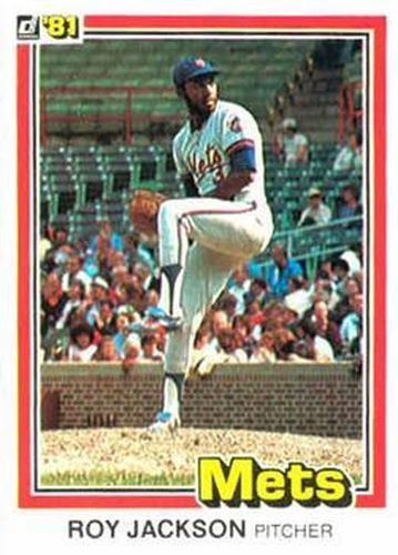 #36 Roy Jackson - New York Mets - 1981 Donruss Baseball