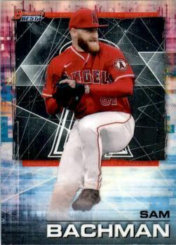 #36 Sam Bachman - Los Angeles Angels - 2021 Bowman's Best Baseball
